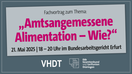 Fachvortrag im BAG Erfurt
