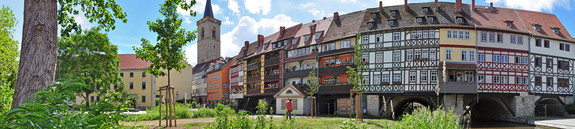 Krämerbrücke in Erfurt 